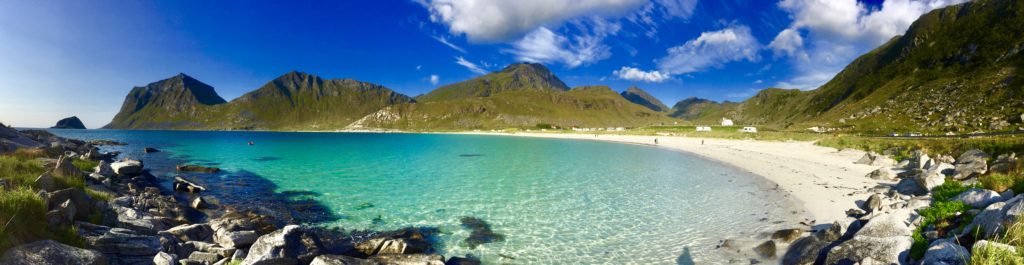 plage d haukland beach